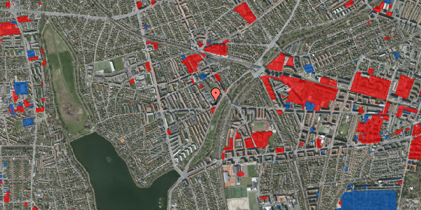 Jordforureningskort på Kastanie Allé 2B, 2. th, 2720 Vanløse