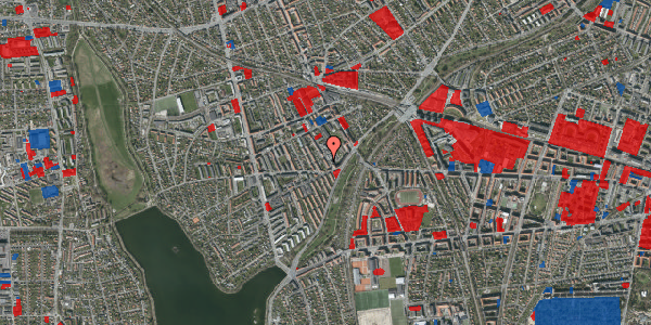 Jordforureningskort på Kastanie Allé 7, 1. th, 2720 Vanløse