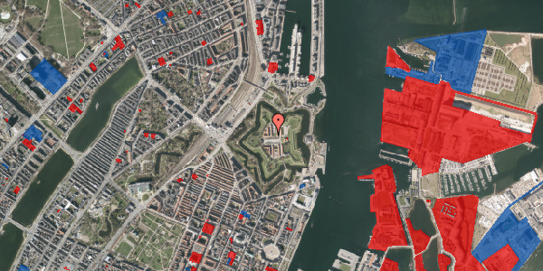 Jordforureningskort på Kastellet 62, 1. 205, 2100 København Ø