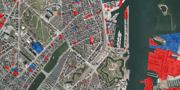 Jordforureningskort på Kastelsvej 17, st. mf, 2100 København Ø