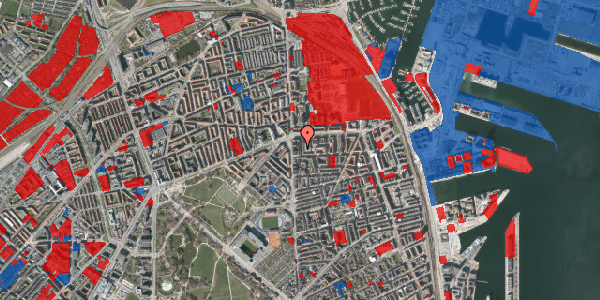 Jordforureningskort på Kertemindegade 3, 1. th, 2100 København Ø