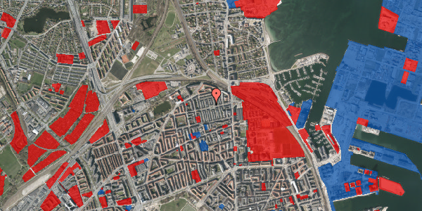 Jordforureningskort på Kildevældsgade 34, 1. , 2100 København Ø