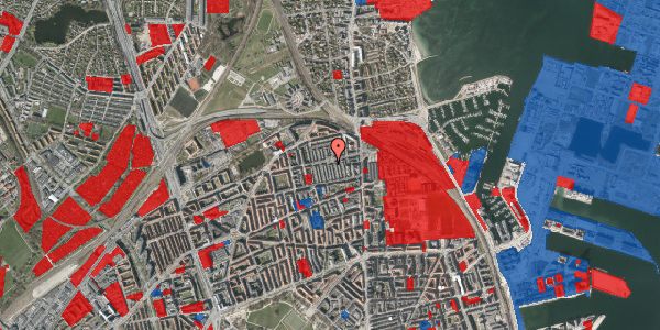 Jordforureningskort på Kildevældsgade 39, 1. , 2100 København Ø