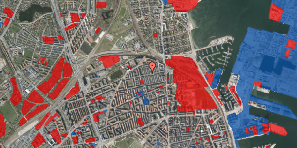 Jordforureningskort på Kildevældsgade 40, 2100 København Ø