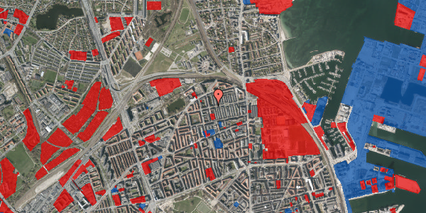 Jordforureningskort på Kildevældsgade 56, st. , 2100 København Ø