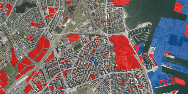 Jordforureningskort på Kildevældsgade 56, 1. , 2100 København Ø