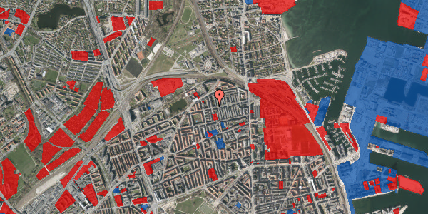 Jordforureningskort på Kildevældsgade 58, st. th, 2100 København Ø