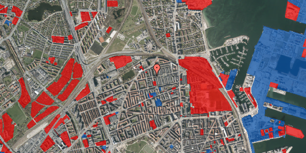 Jordforureningskort på Kildevældsgade 60, st. tv, 2100 København Ø