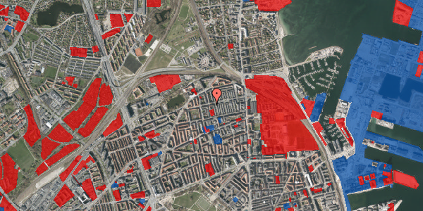 Jordforureningskort på Kildevældsgade 65, 1. th, 2100 København Ø