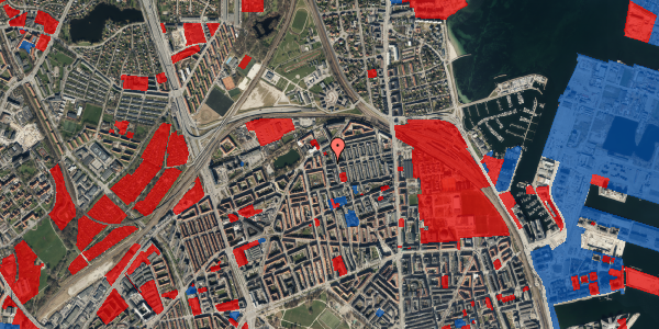 Jordforureningskort på Kildevældsgade 66, 2. th, 2100 København Ø