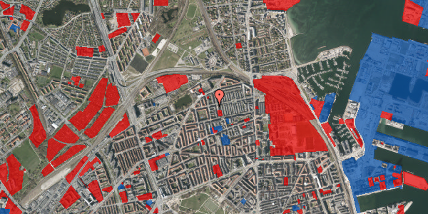 Jordforureningskort på Kildevældsgade 69, st. th, 2100 København Ø