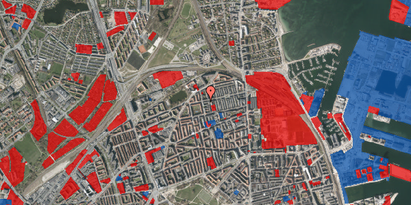 Jordforureningskort på Kildevældsgade 73, 3. th, 2100 København Ø
