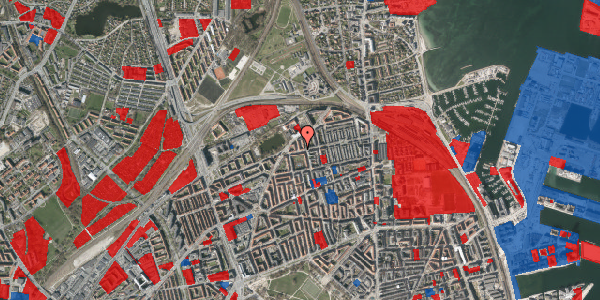 Jordforureningskort på Kildevældsgade 74, 1. th, 2100 København Ø