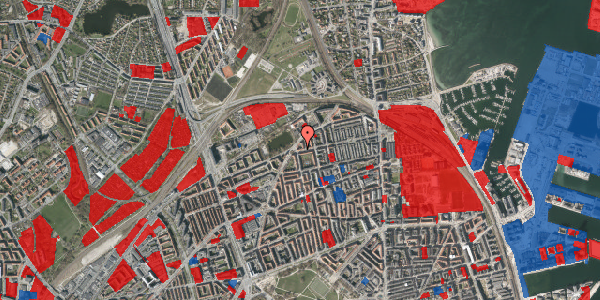 Jordforureningskort på Kildevældsgade 80, st. tv, 2100 København Ø