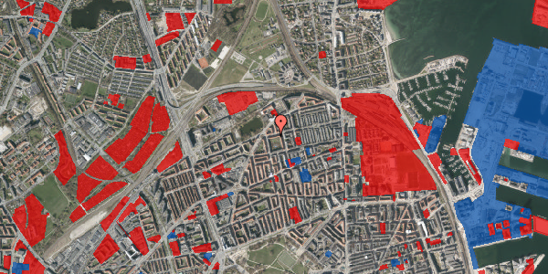 Jordforureningskort på Kildevældsgade 81, 2. th, 2100 København Ø