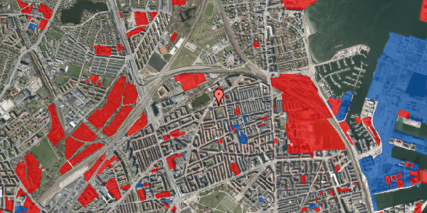 Jordforureningskort på Kildevældsgade 82, 2. th, 2100 København Ø