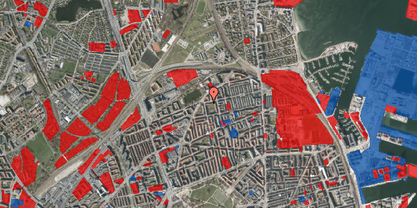 Jordforureningskort på Kildevældsgade 83A, 1. tv, 2100 København Ø
