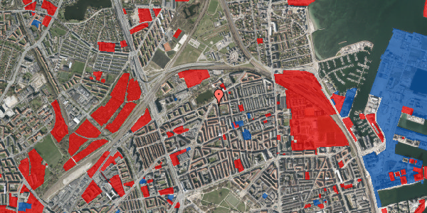 Jordforureningskort på Kildevældsgade 87, st. th, 2100 København Ø