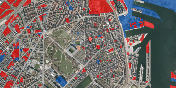 Jordforureningskort på Kirsteinsgade 3, 1. tv, 2100 København Ø