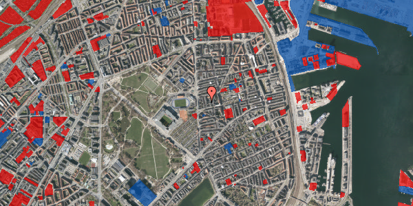 Jordforureningskort på Kirsteinsgade 6, 2. th, 2100 København Ø