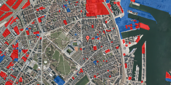 Jordforureningskort på Kirsteinsgade 10, 1. 521, 2100 København Ø