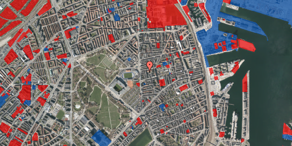 Jordforureningskort på Kirsteinsgade 10, 4. 535, 2100 København Ø