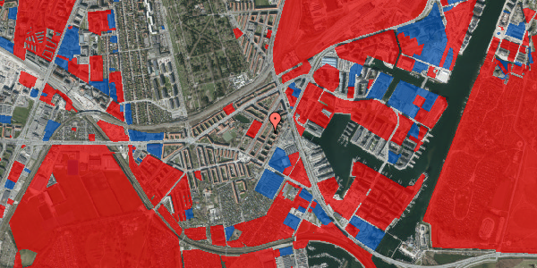 Jordforureningskort på K.M. Klausens Gade 22, 1. tv, 2450 København SV