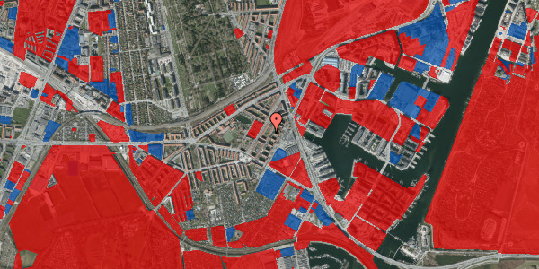 Jordforureningskort på K.M. Klausens Gade 22, 3. tv, 2450 København SV