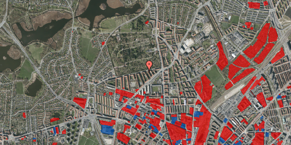 Jordforureningskort på Klokkerhøjen 21, 2. th, 2400 København NV