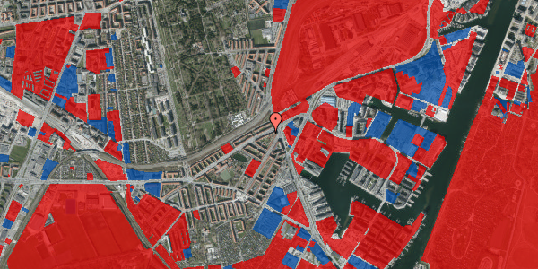 Jordforureningskort på P. Knudsens Gade 9, 2. th, 2450 København SV