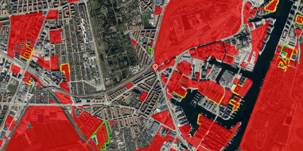 Jordforureningskort på P. Knudsens Gade 10, st. th, 2450 København SV