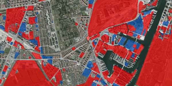 Jordforureningskort på P. Knudsens Gade 12, st. th, 2450 København SV