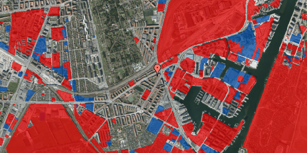 Jordforureningskort på P. Knudsens Gade 13, 2. th, 2450 København SV