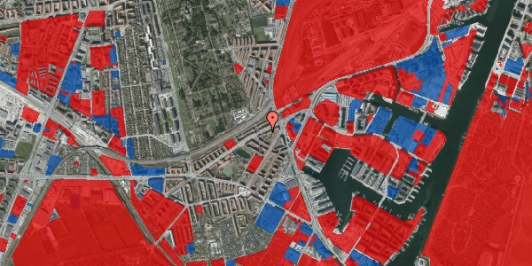 Jordforureningskort på P. Knudsens Gade 15, st. th, 2450 København SV