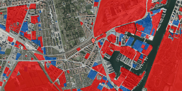 Jordforureningskort på P. Knudsens Gade 15, 1. th, 2450 København SV