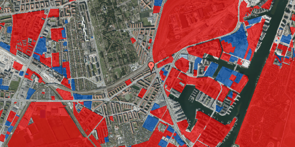 Jordforureningskort på P. Knudsens Gade 16, 2. th, 2450 København SV