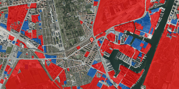 Jordforureningskort på P. Knudsens Gade 19, st. th, 2450 København SV