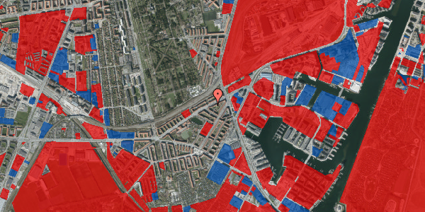 Jordforureningskort på P. Knudsens Gade 19, 1. th, 2450 København SV