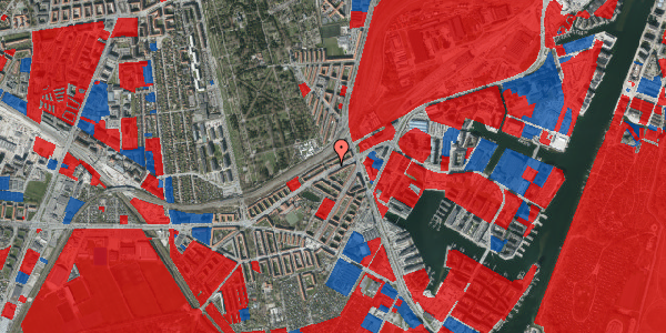 Jordforureningskort på P. Knudsens Gade 20, 1. tv, 2450 København SV