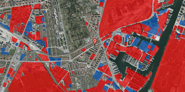 Jordforureningskort på P. Knudsens Gade 24, st. tv, 2450 København SV