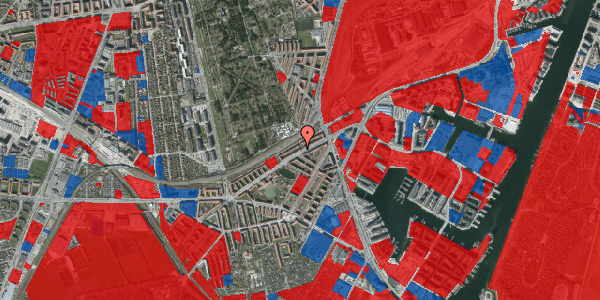 Jordforureningskort på P. Knudsens Gade 24, 1. th, 2450 København SV