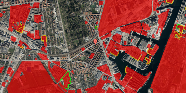 Jordforureningskort på P. Knudsens Gade 25, st. th, 2450 København SV