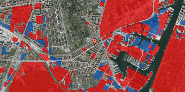 Jordforureningskort på P. Knudsens Gade 26, 1. th, 2450 København SV