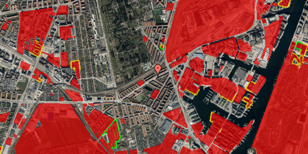 Jordforureningskort på P. Knudsens Gade 26, 2. tv, 2450 København SV