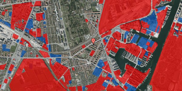 Jordforureningskort på P. Knudsens Gade 27, st. th, 2450 København SV