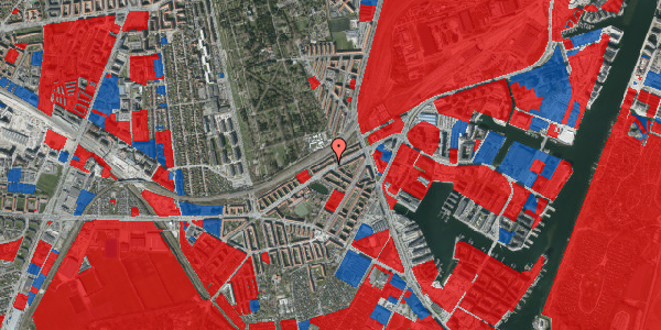 Jordforureningskort på P. Knudsens Gade 28, st. th, 2450 København SV