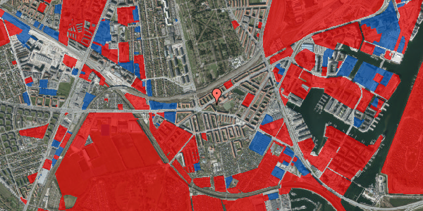 Jordforureningskort på P. Knudsens Gade 41, 2. th, 2450 København SV