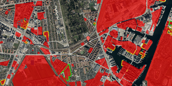 Jordforureningskort på P. Knudsens Gade 42, 1. th, 2450 København SV