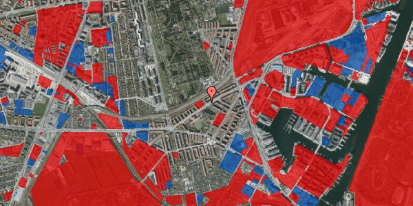 Jordforureningskort på P. Knudsens Gade 44, 1. th, 2450 København SV