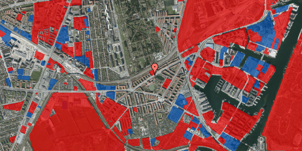 Jordforureningskort på P. Knudsens Gade 58, st. th, 2450 København SV